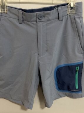 Young Men’s Vineyard Vines Colorblock Performance Breaker Shorts, Size 28